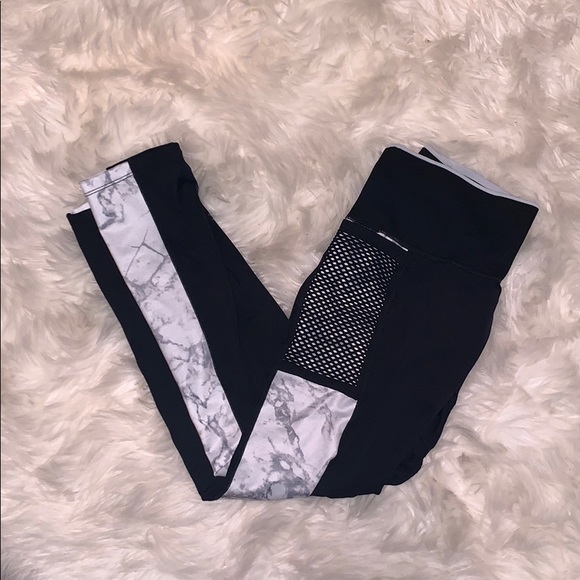 PINK Victoria's Secret Pants - Victoria’s Secret Pink Marble HighWaisted Leggings